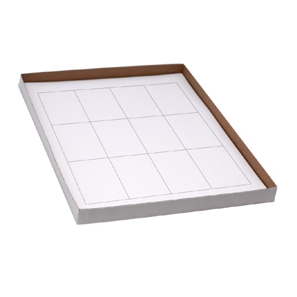 Cryo Label Laser Sheets 76x51mm for Racks/Boxes White
